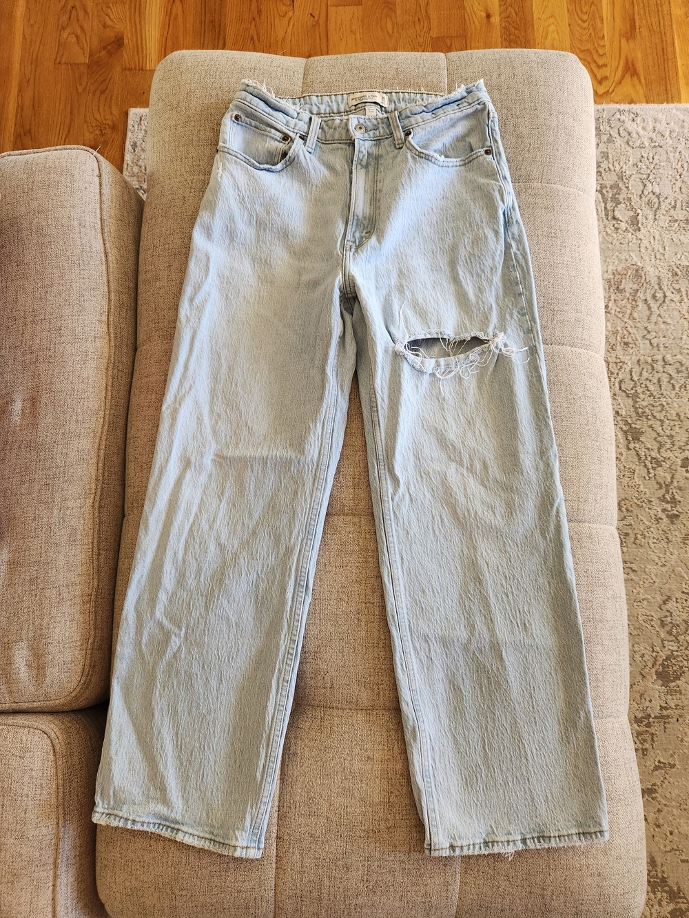 Abercrombie & Fitch 90's Relaxed Jean Curve Love 30/ 10 Short